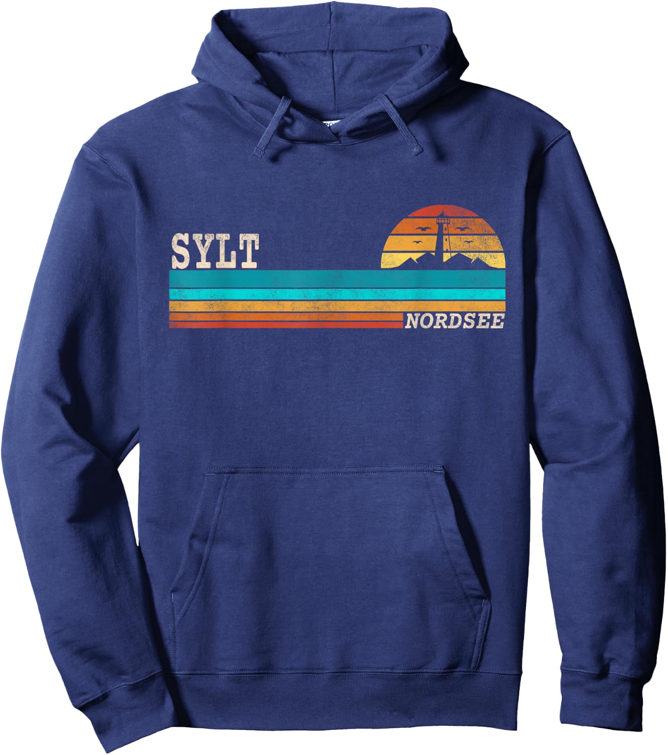 Nordseeinsel Sylt Hoodie - Hoodie | Navy