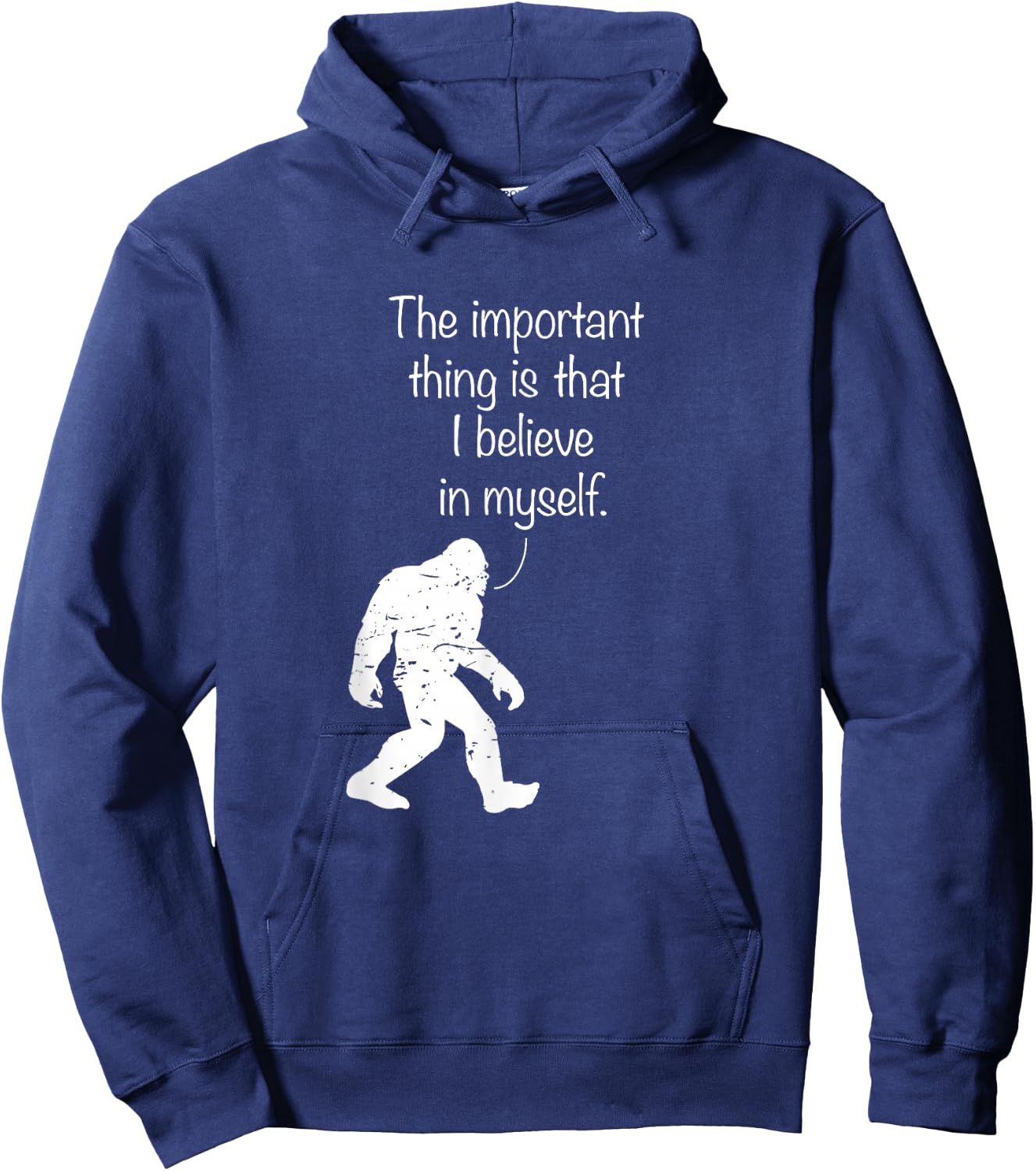 The Important Thing Is That I Believe In Myself Hoodie - Hoodie | Navy