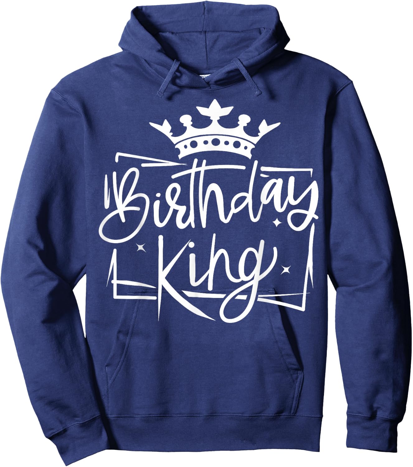 Birthday King Hoodie - Hoodie | Navy