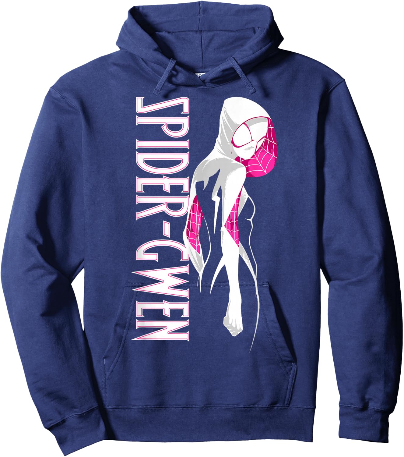 Marvel Spider-Man Spider-Gwen Portrait Small Hoodie - Hoodie | Navy