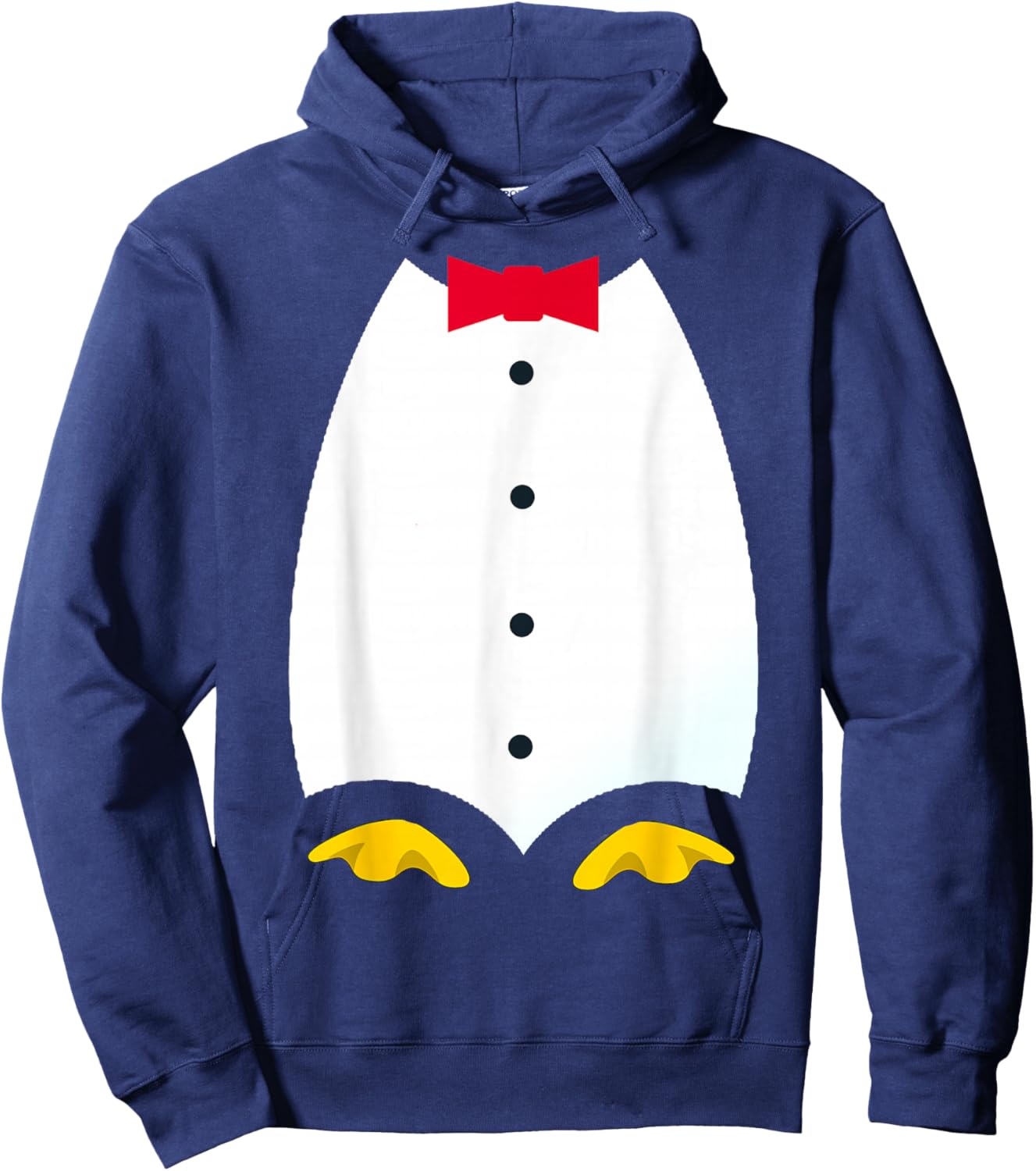 Penguin Tuxedo Costume T Shirt Hoodie - Hoodie | Navy
