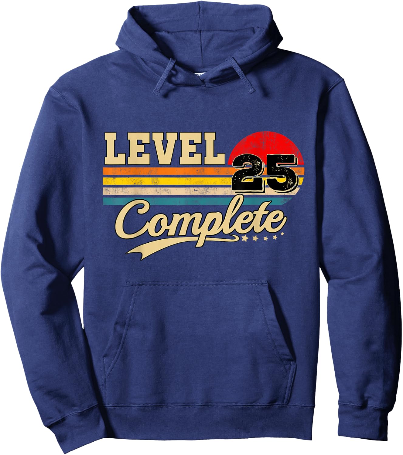 Level 25: Complete the Player 25th Birthday Hoodie - Hoodie | Navy