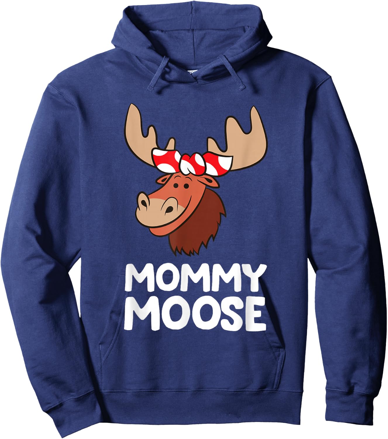 Mommy Moose Hoodie - Hoodie | Navy