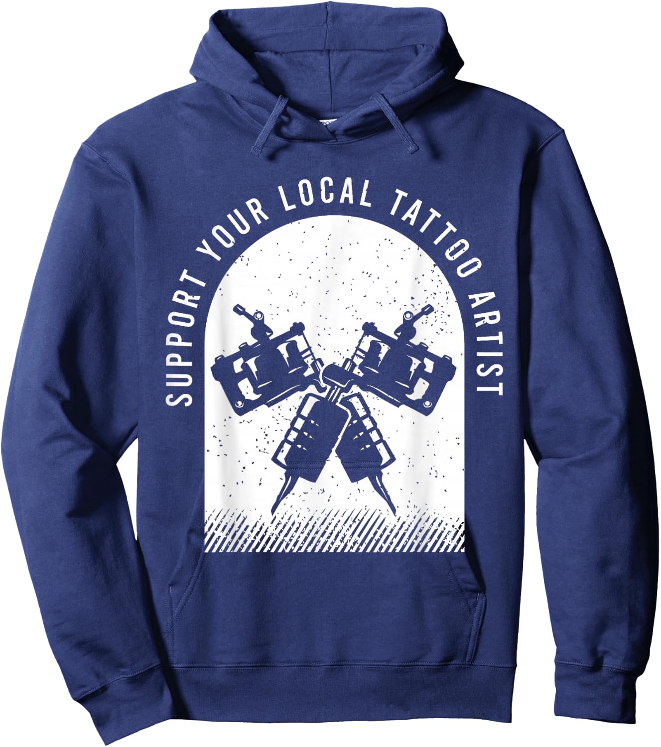 Fun tattoo outfit for a tattoo artist Hoodie - Hoodie | Navy