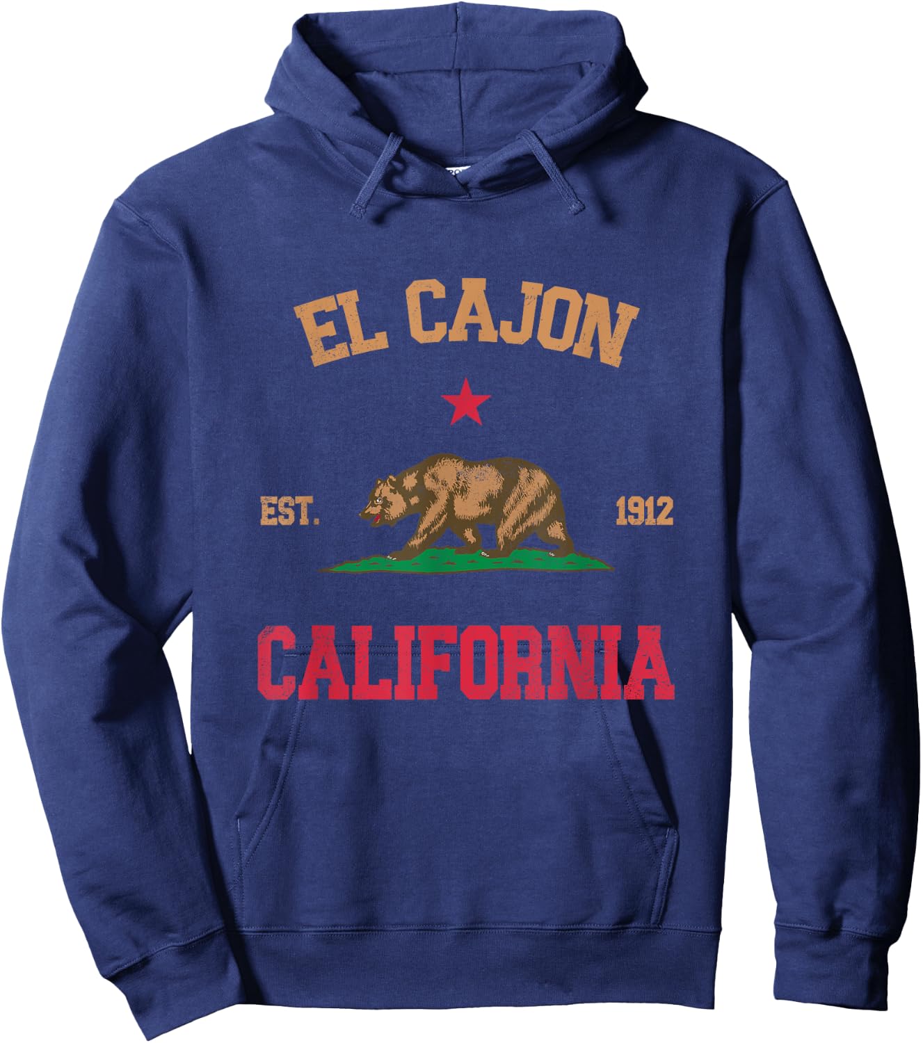 El Cajon California Hoodie - Hoodie | Navy