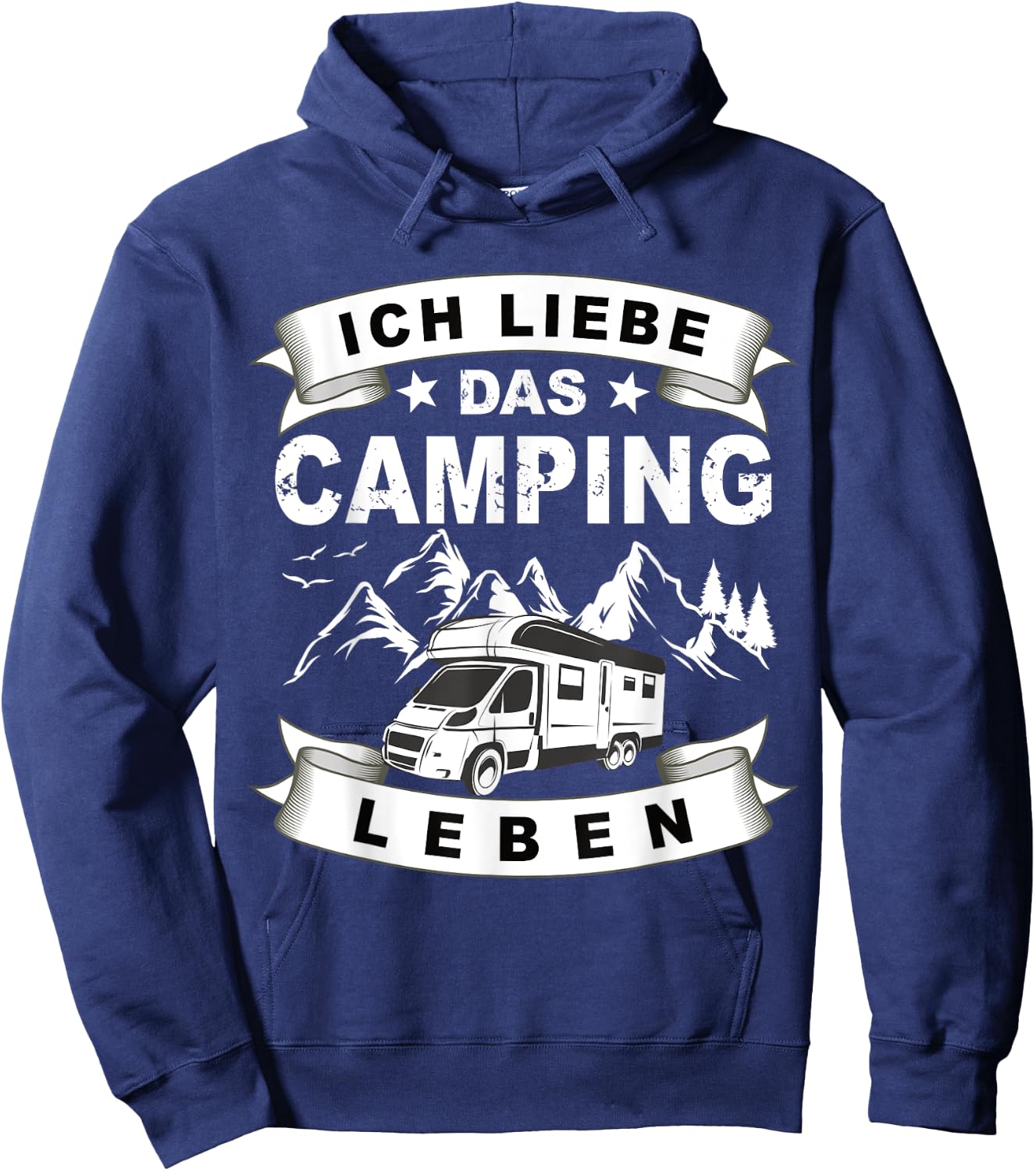 Coole Opas fahren Wohnmobil - Camping & Camper Hoodie - Hoodie | Navy