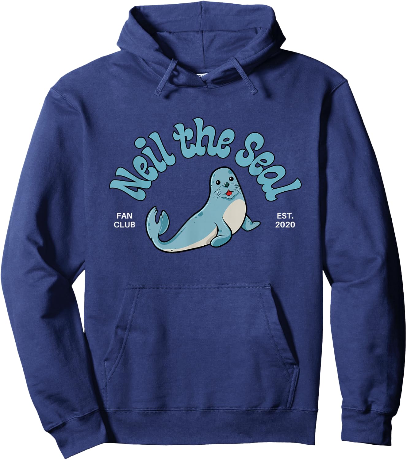 Neil the Seal Hoodie - Hoodie | Navy