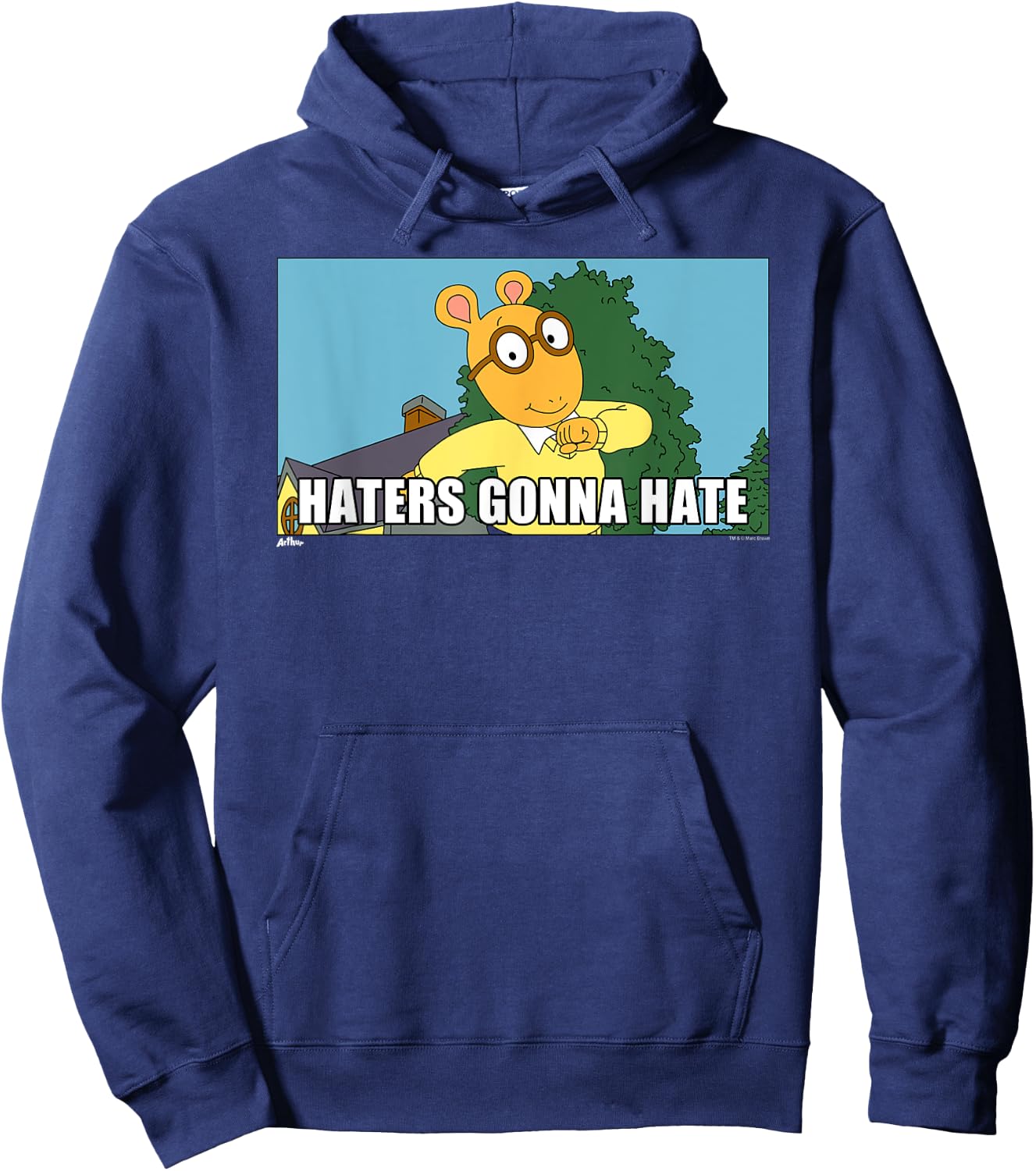Arthur Haters Gonna Hate Hoodie - Hoodie | Navy