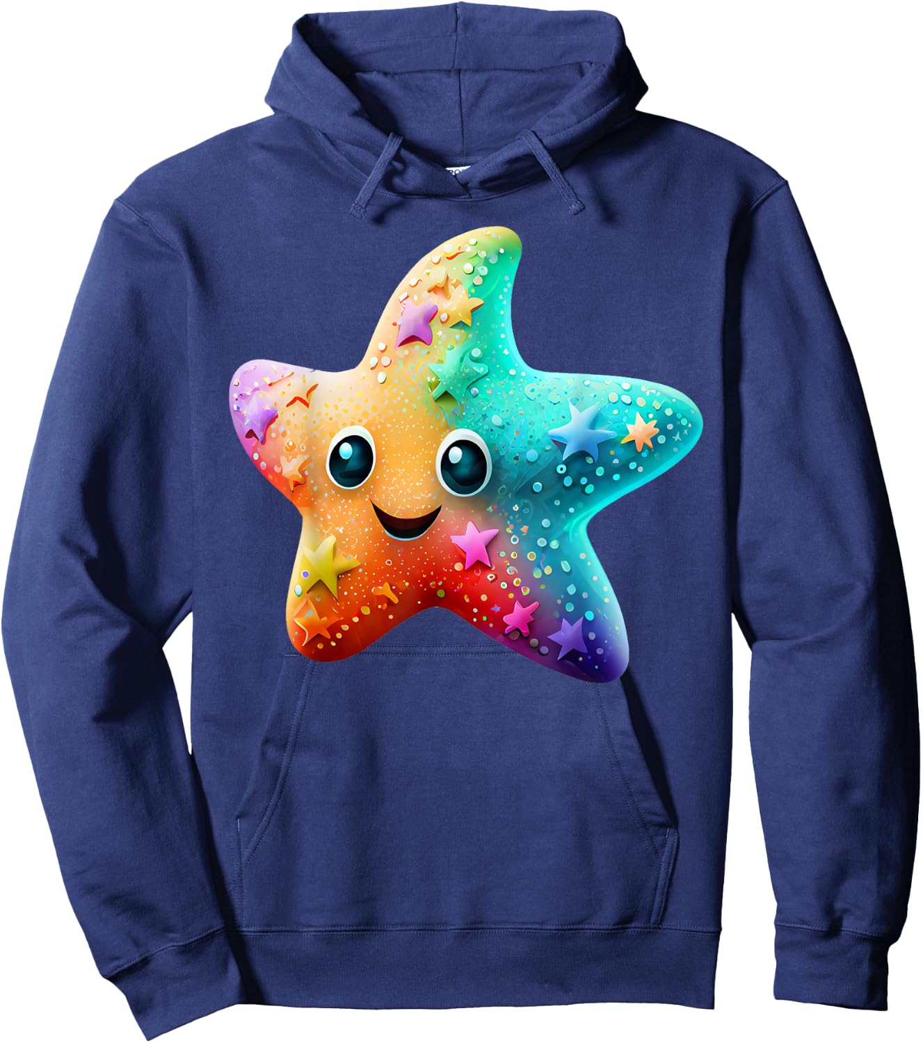 Starfish Costume Adult Women Children Starfish Hoodie - Hoodie | Navy