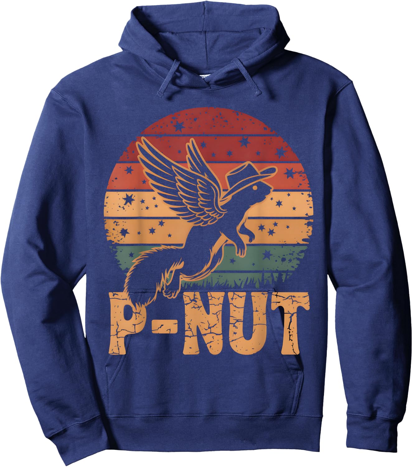 Justice For Peanut P’nut PNut Squirrel Lover Hoodie - Hoodie | Navy