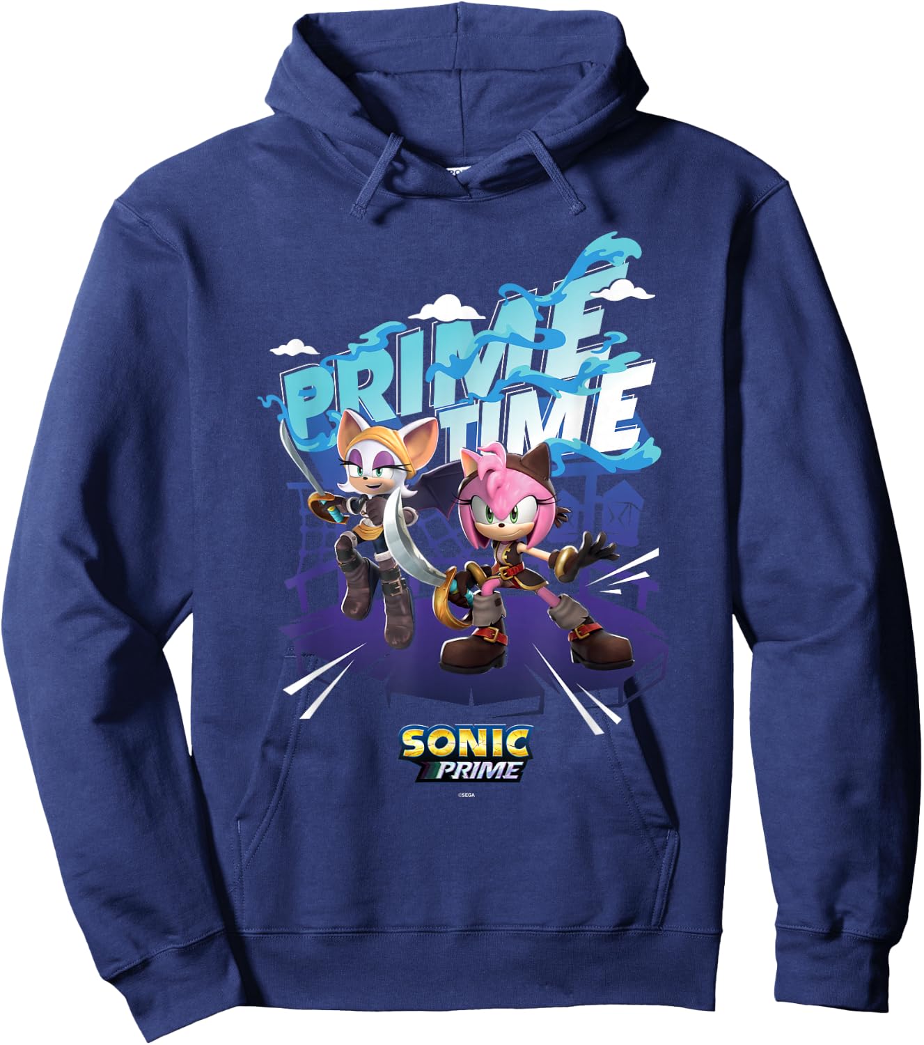 Sonic the Hedgehog, Sonic Prime - Prime Time Hoodie - Hoodie | Navy