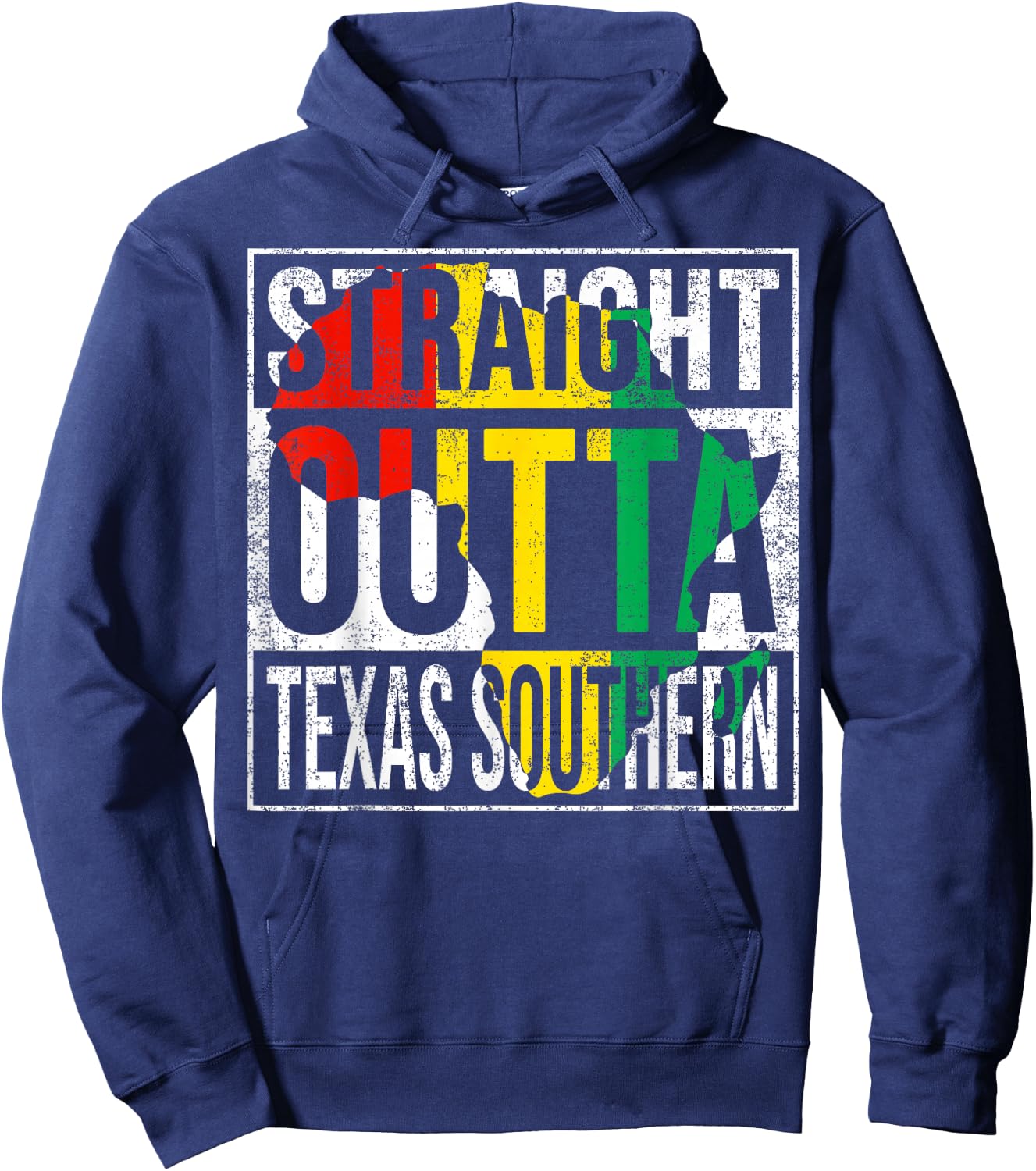 Retro Southern TX Texas State Vintage 94 Years Hoodie - Hoodie | Navy