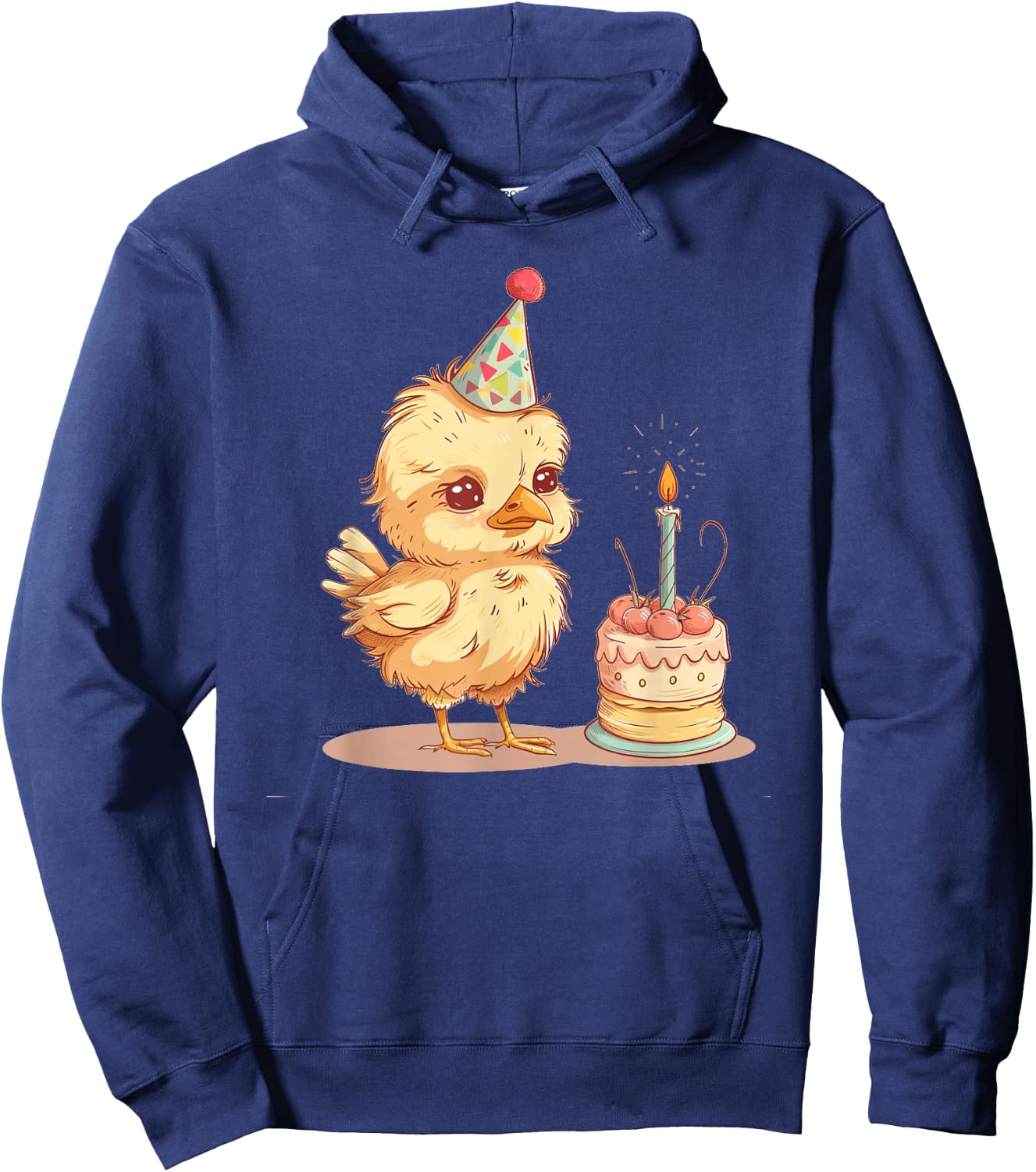 Birthday Party Hat Costume for Boys and Girls Hoodie - Hoodie | Navy