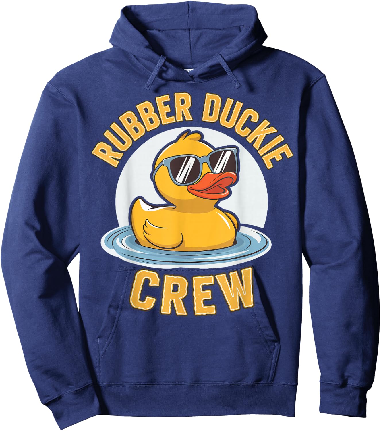 Rubber Duckie Crew Hoodie - Hoodie | Navy