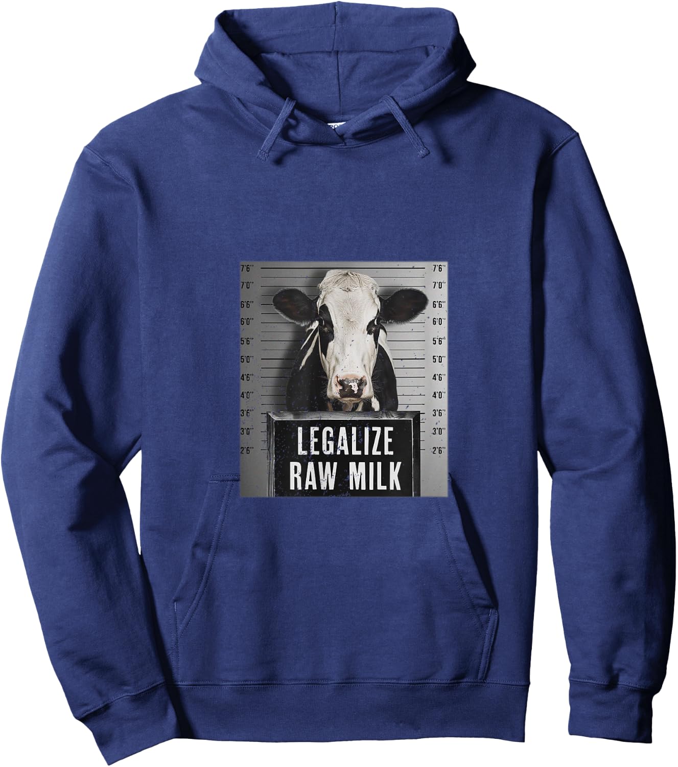 Legalize Raw Milk - Drink Raw Milk Design Hoodie - Hoodie | Navy