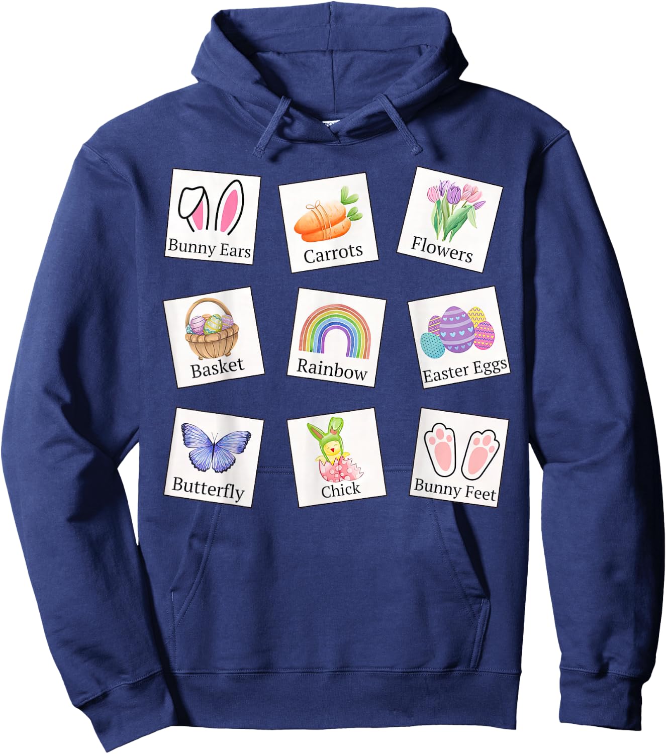 Sped Teacher Easter Card Special Education Hoodie - Hoodie | Navy