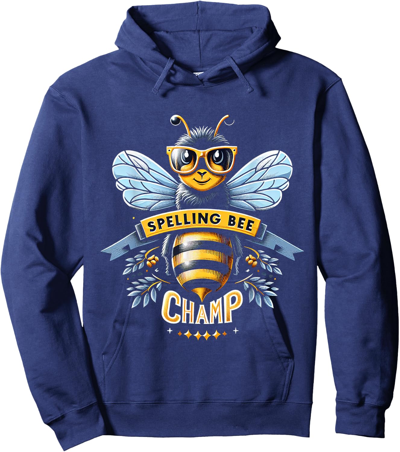 Spelling Bee Champ Hoodie - Hoodie | Navy