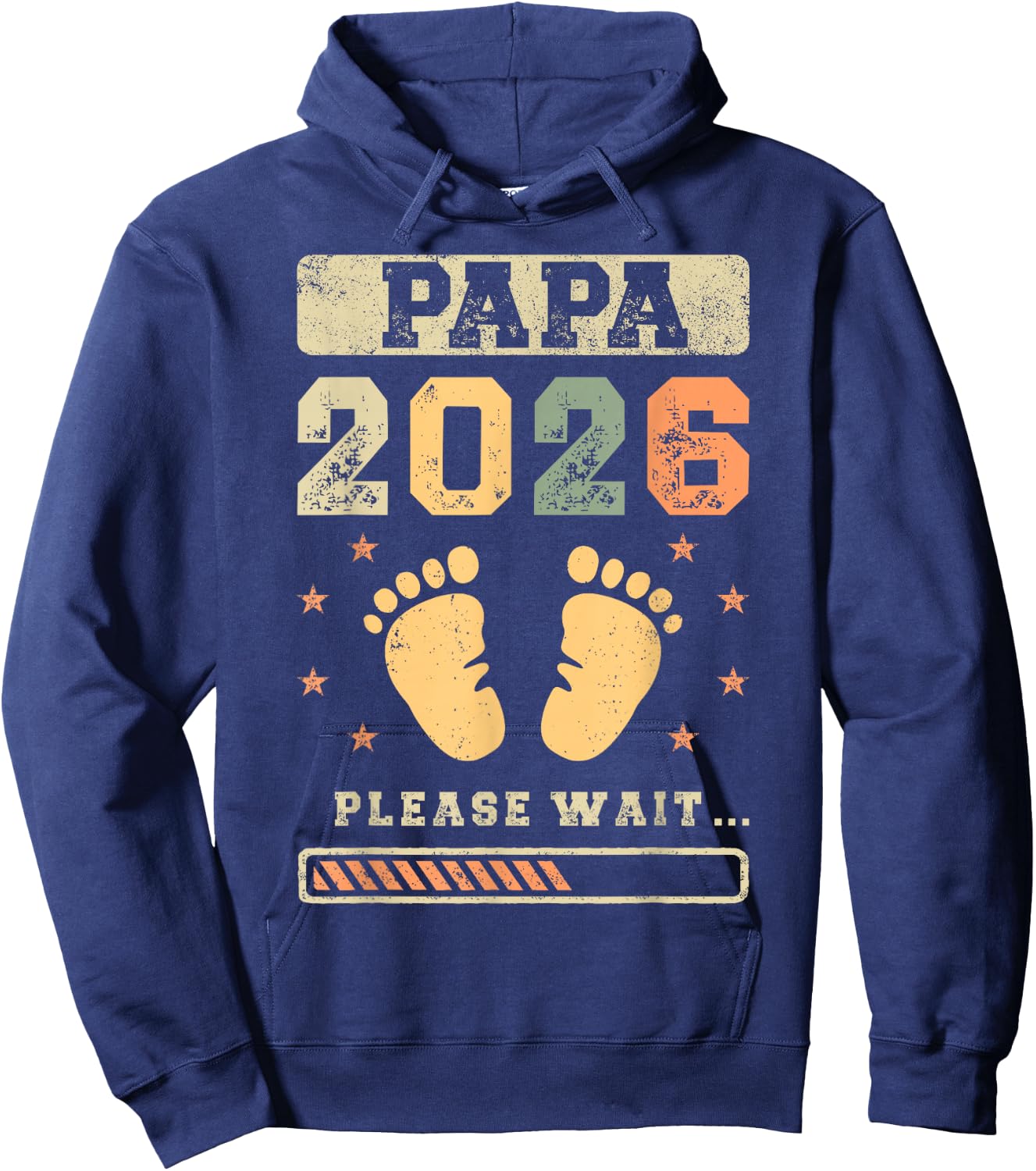 Dad 2026, Pregnancy Announcement, Future Dad Hoodie - Hoodie | Navy