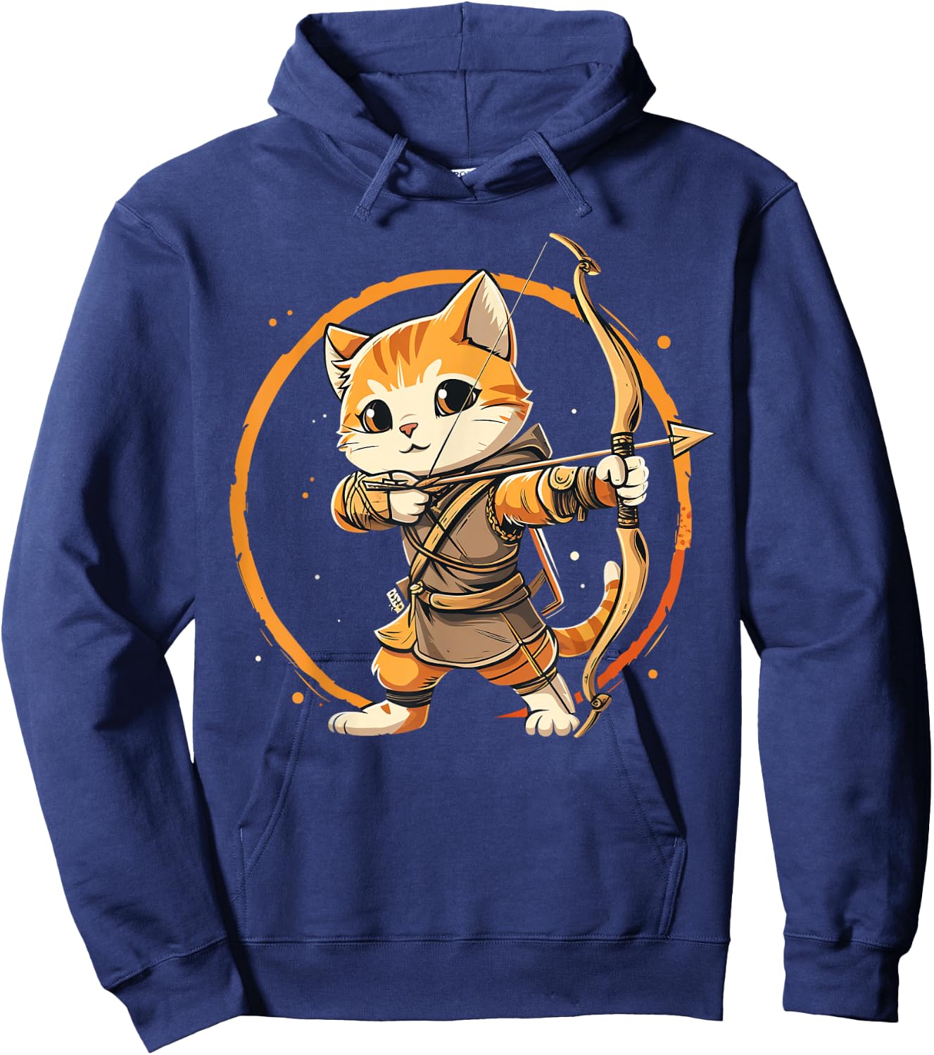 Cat Archer , Women and Kids , Black, S Hoodie - Hoodie | Navy