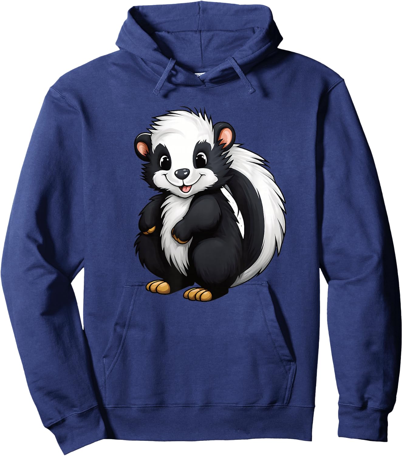 Cute Skunk for Kids Skunk , black Hoodie - Hoodie | Navy