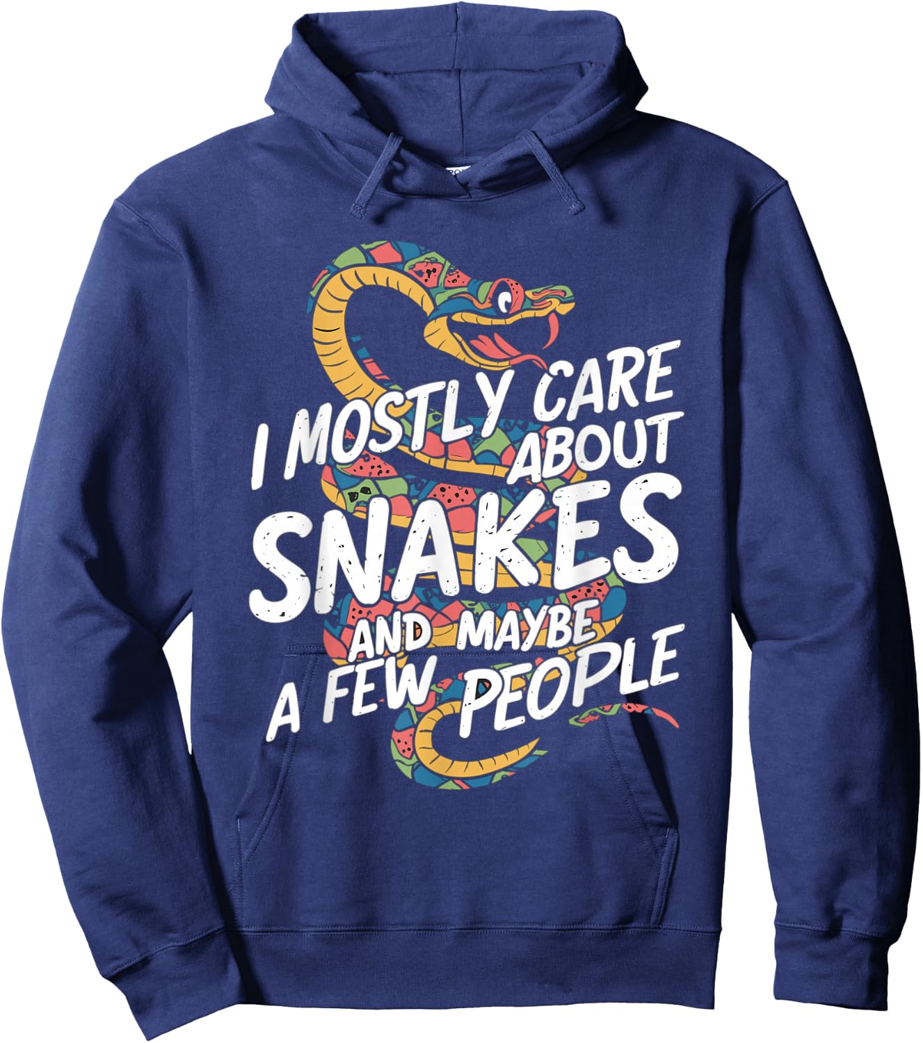 Funny Snakes Hoodie - Hoodie | Navy