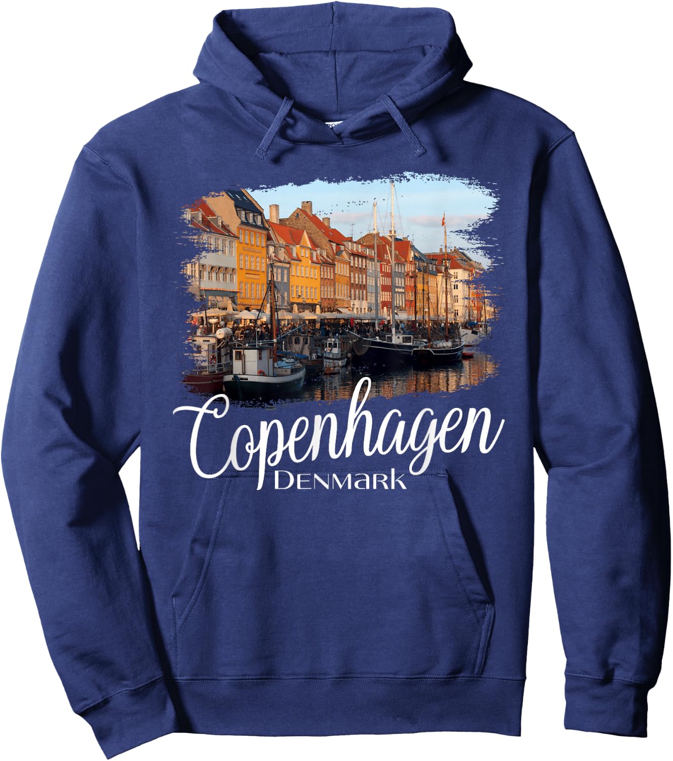 Copenhagen Denmark Souvenir / Copenhagen Hoodie - Hoodie | Navy