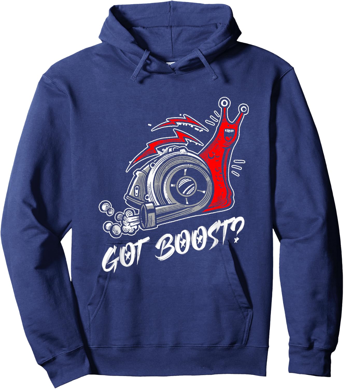 Funny Got Boost | Slug Snails Lover Hoodie - Hoodie | Navy