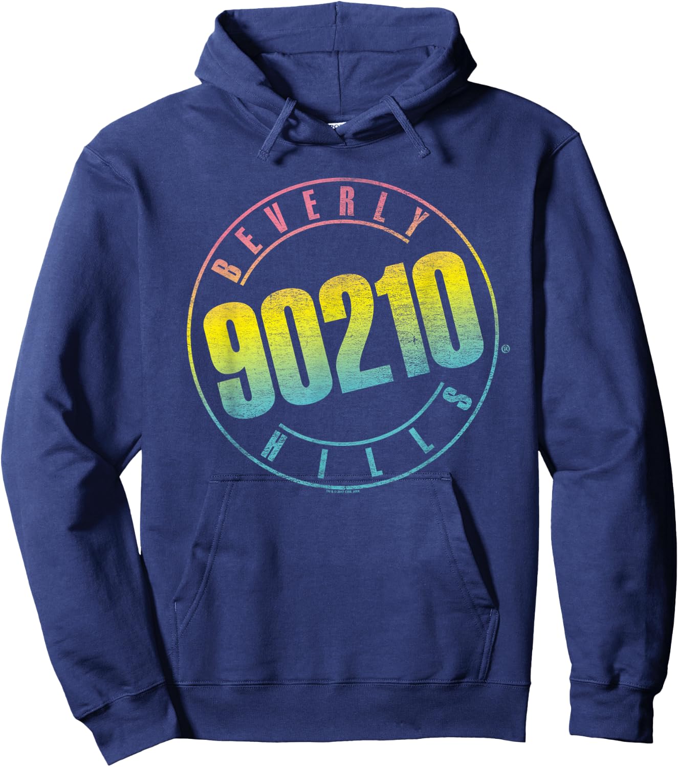 90210 Color Blend Logo Hoodie - Hoodie | Navy