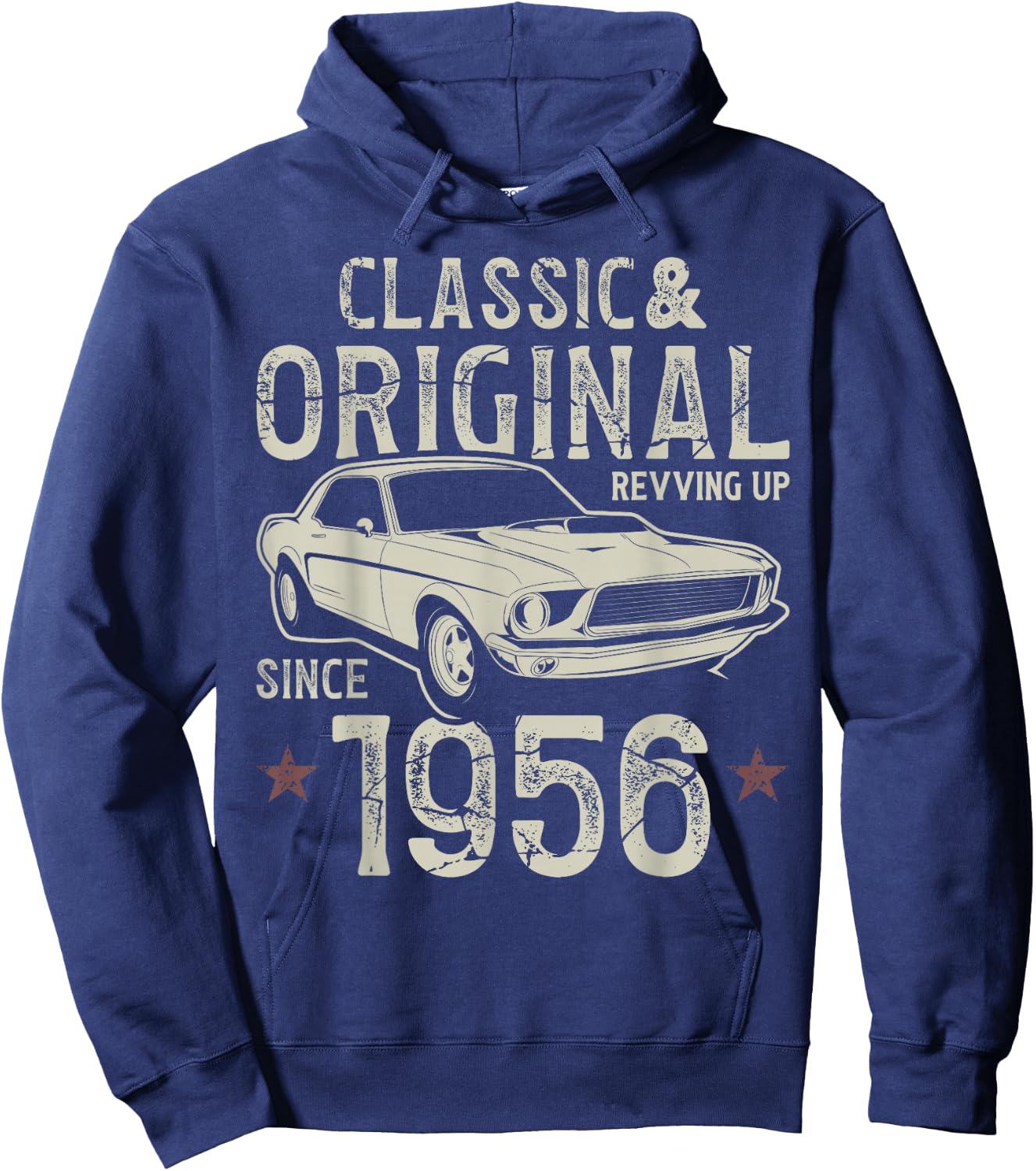 70. Geburtstag 1956 Oldtimer Hoodie - Hoodie | Navy