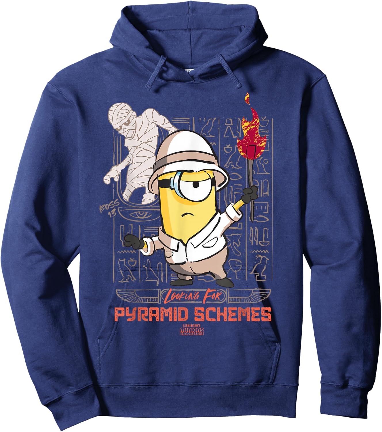 Minions & Monsters Pyramid Schemes Hoodie - Hoodie | Navy