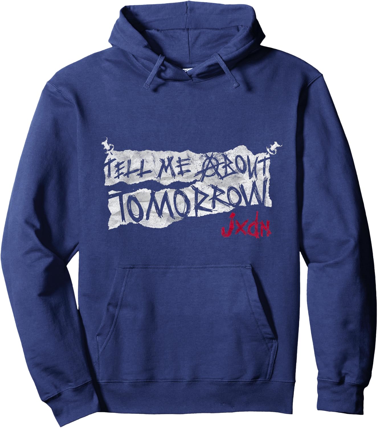 jxdn - TMAT Pinned Hoodie - Hoodie | Navy