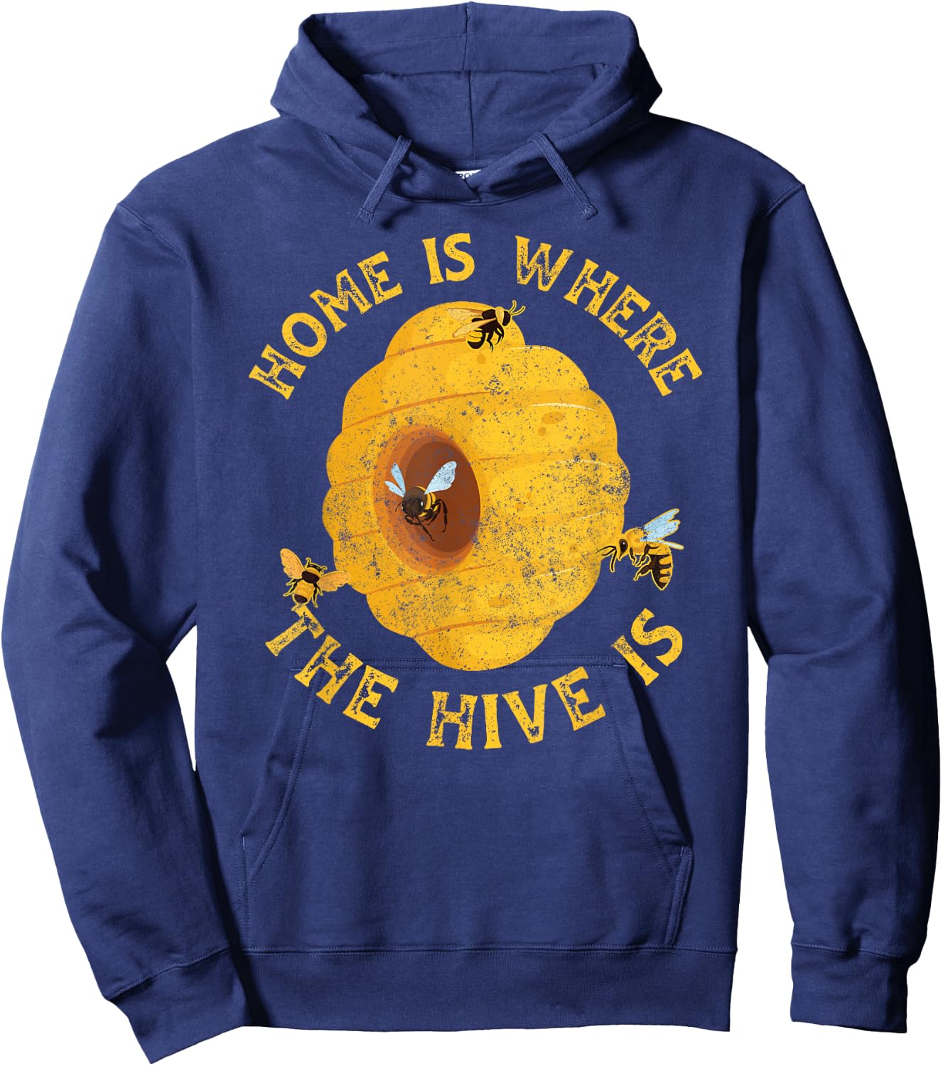Beekeeper Bee Hive Bee Hoodie - Hoodie | Navy
