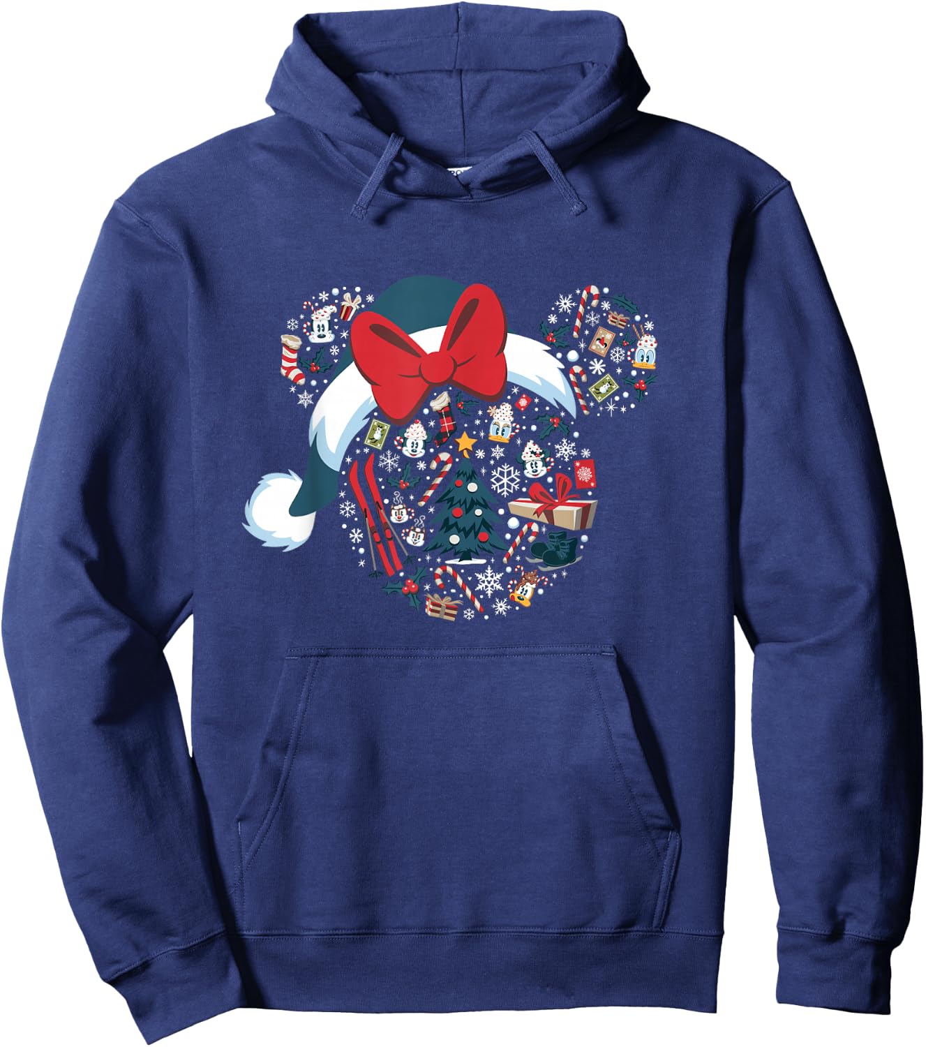 Disney Minnie Mouse Icon Winter Lodge Hoodie - Hoodie | Navy