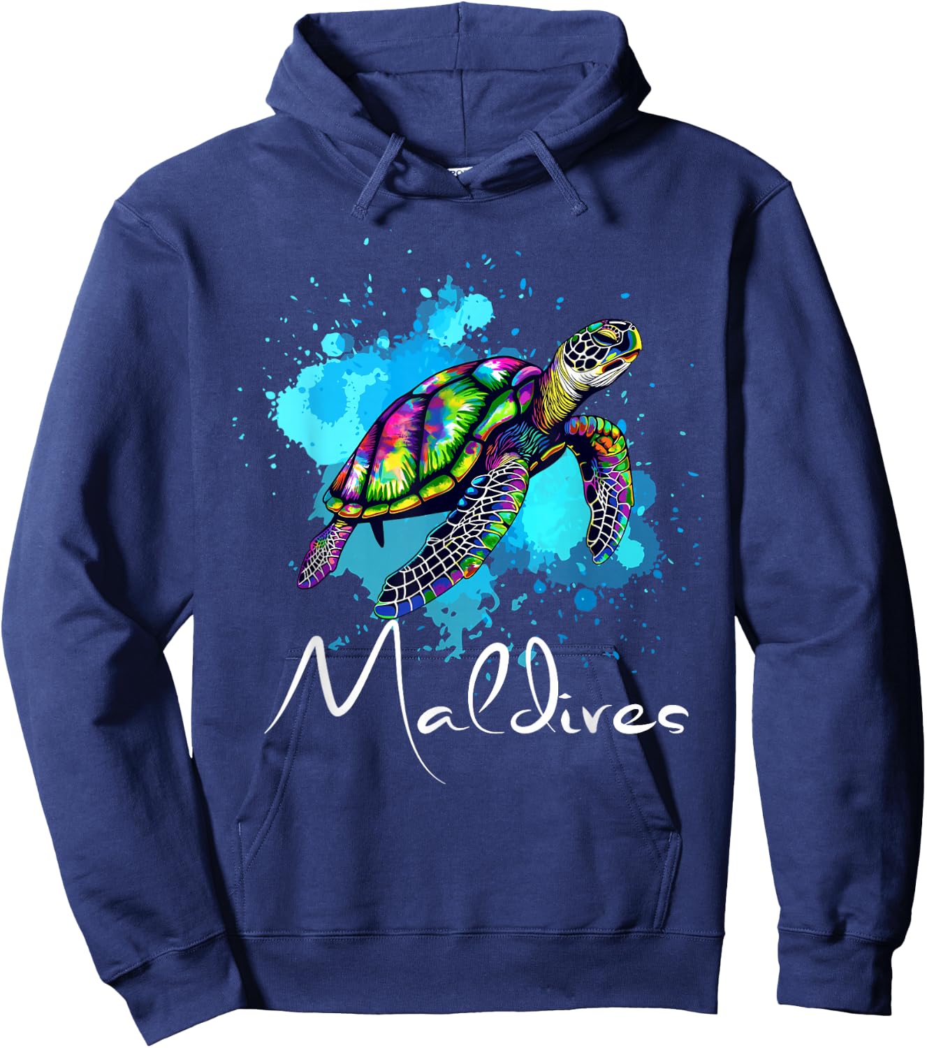 Malediven Taucher Malediven Souvenir Diver Hoodie - Hoodie | Navy