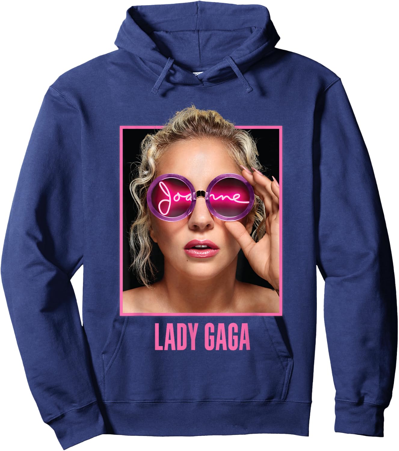 Lady Gaga Joanne Brille , black Hoodie - Hoodie | Navy