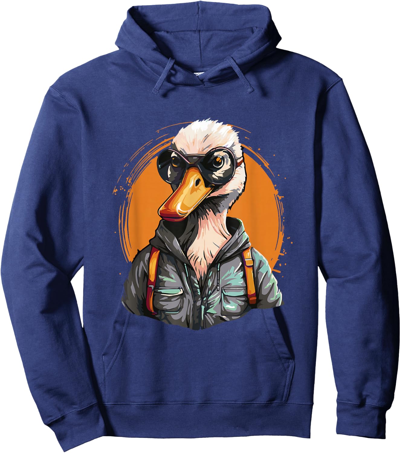 Aviator Goggles Duck Hoodie - Hoodie | Navy