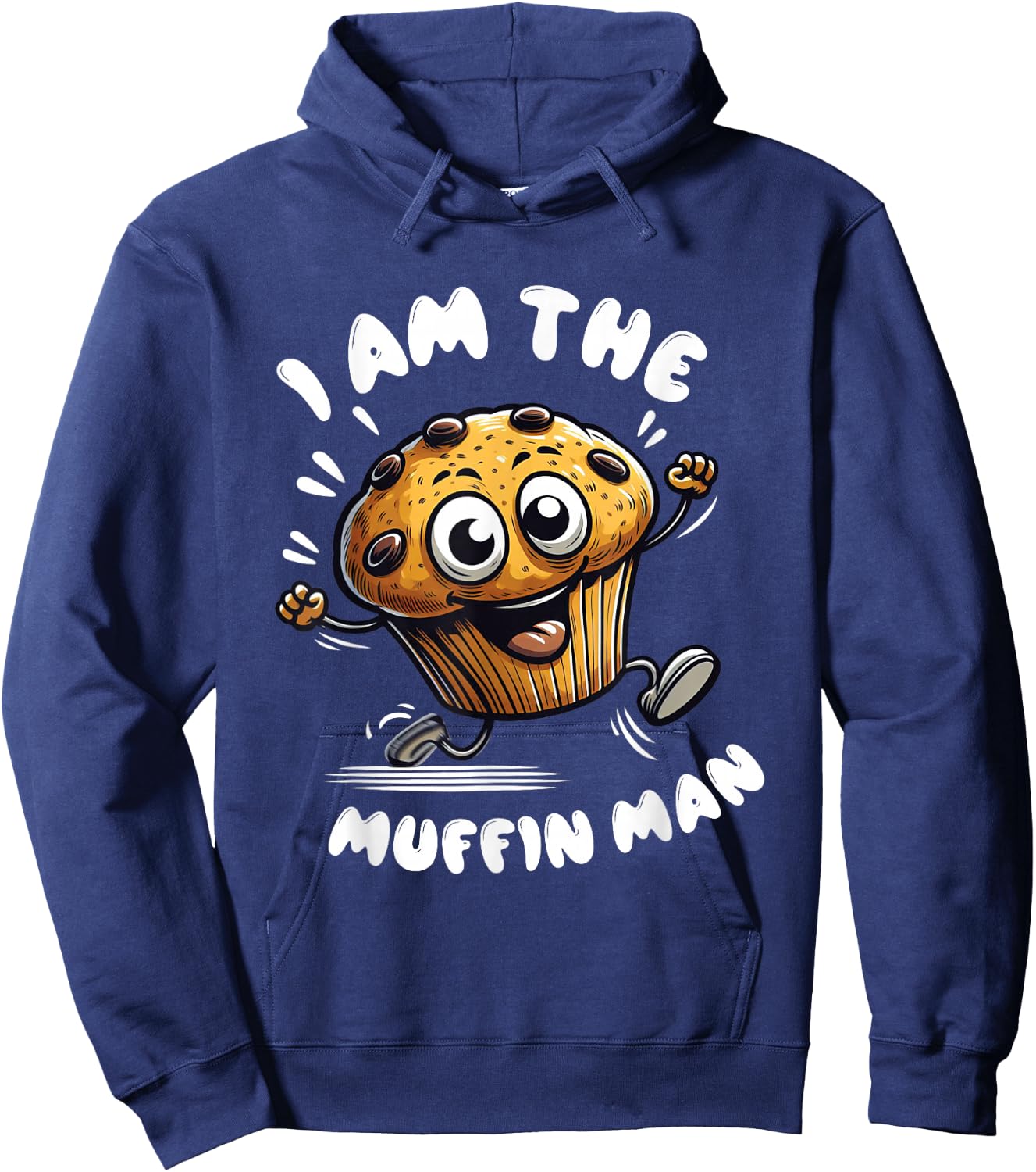 Ich bin The Muffin Man! Muffin Hoodie - Hoodie | Navy