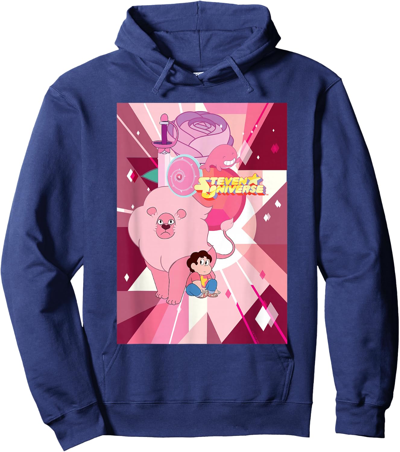 Steven Universe Steven and the Lion Hoodie - Hoodie | Navy