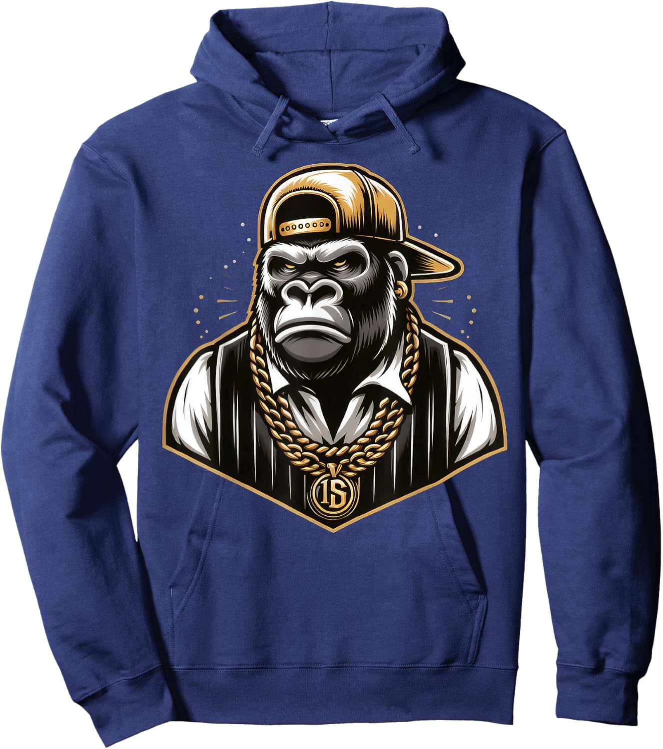Rapper Kostüm Kinder Jungen , black Hoodie - Hoodie | Navy