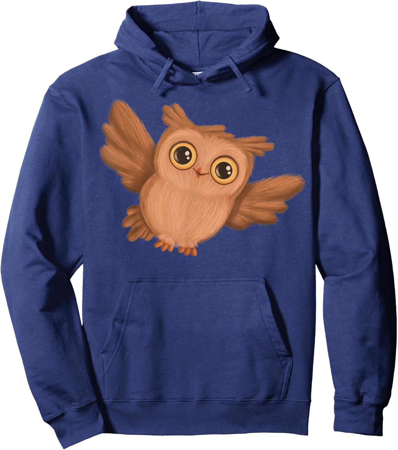 Funny and Cute Baby Owl Hoodie - Hoodie | Navy