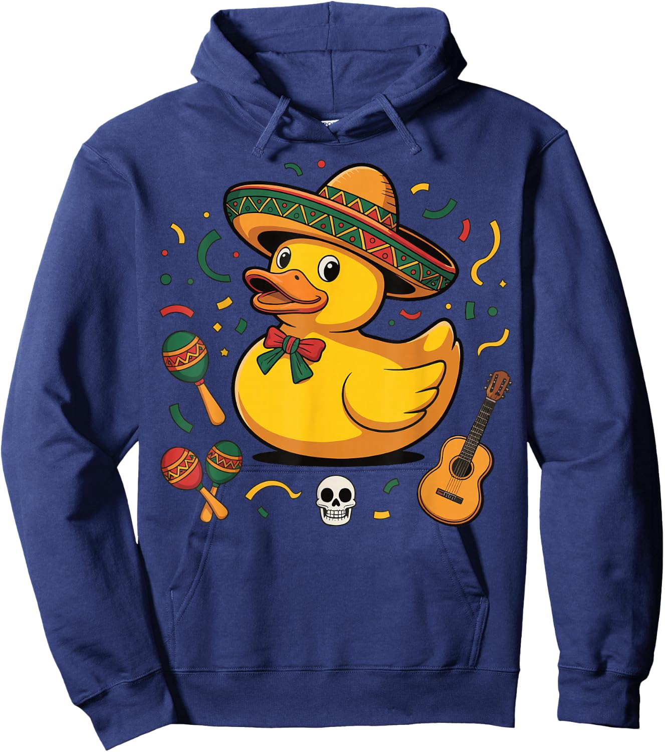 Rubber Duck Cinco De Mayo Hoodie - Hoodie | Navy