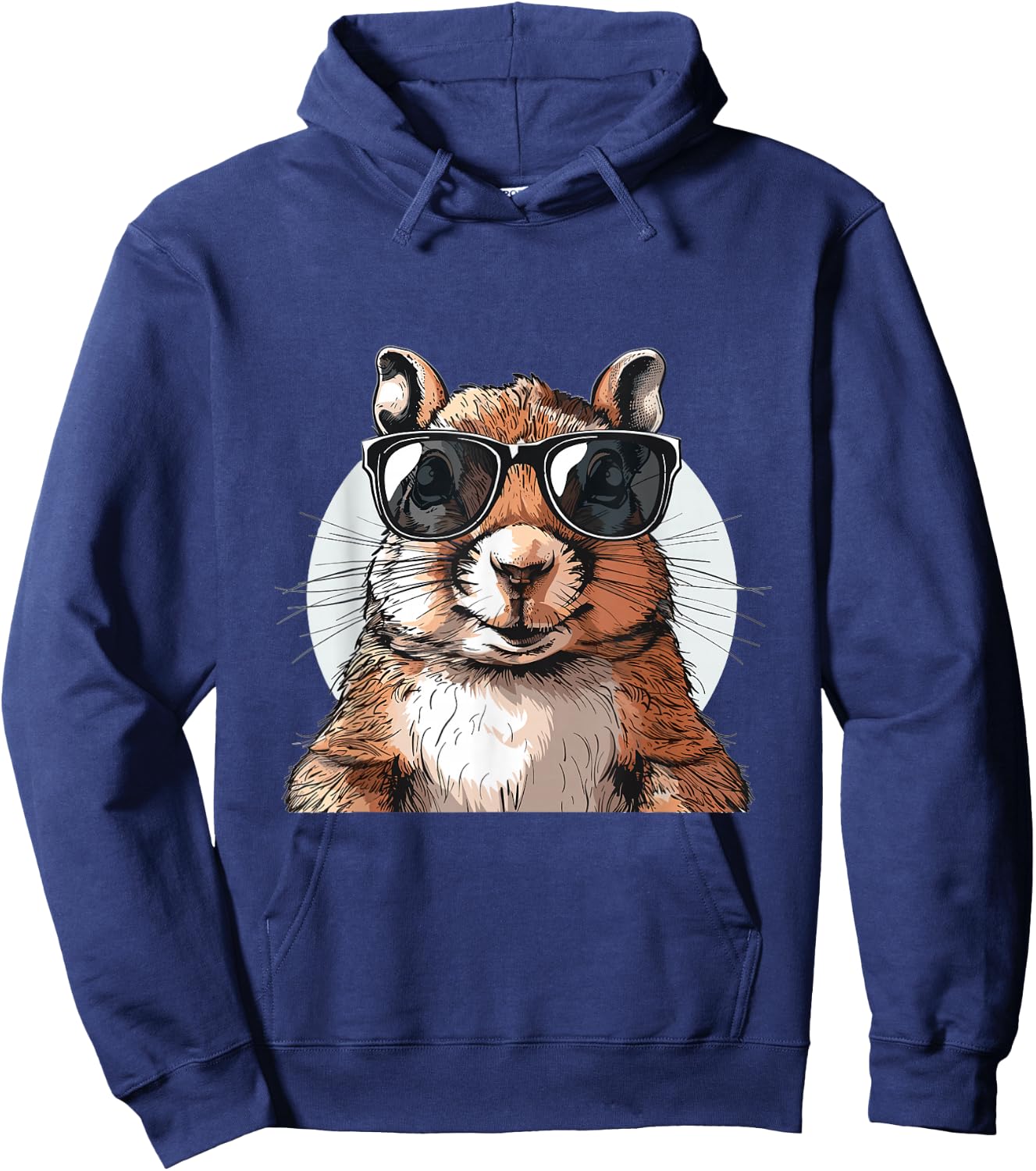 Squirrel Animal Lover Graphic Hoodie - Hoodie | Navy