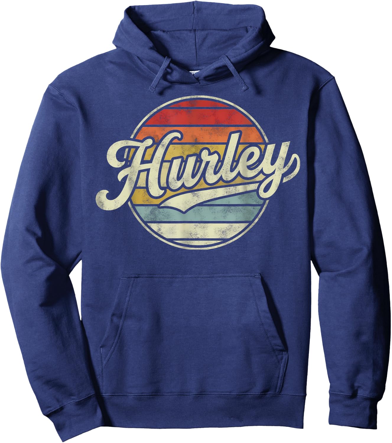 Hurley Vintage Design Men Women Kids Hoodie - Hoodie | Navy