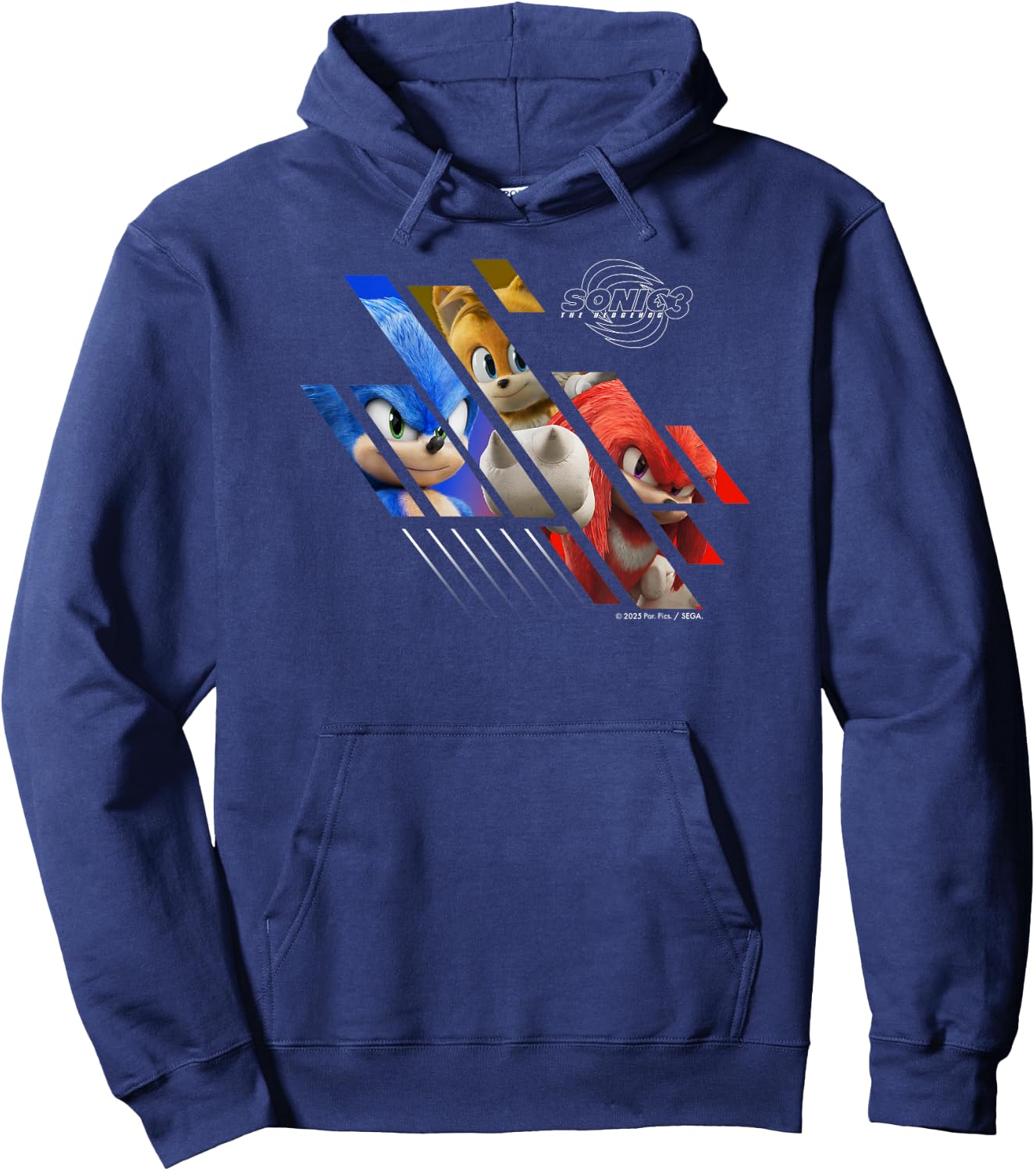 Sonic the Hedgehog 3 - Team Sonic Hoodie - Hoodie | Navy