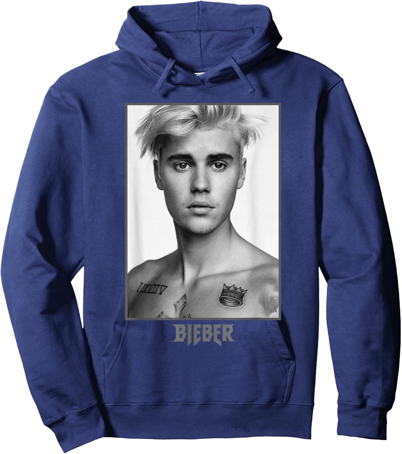 Justin Bieber Sorry Photo Hoodie - Hoodie | Navy