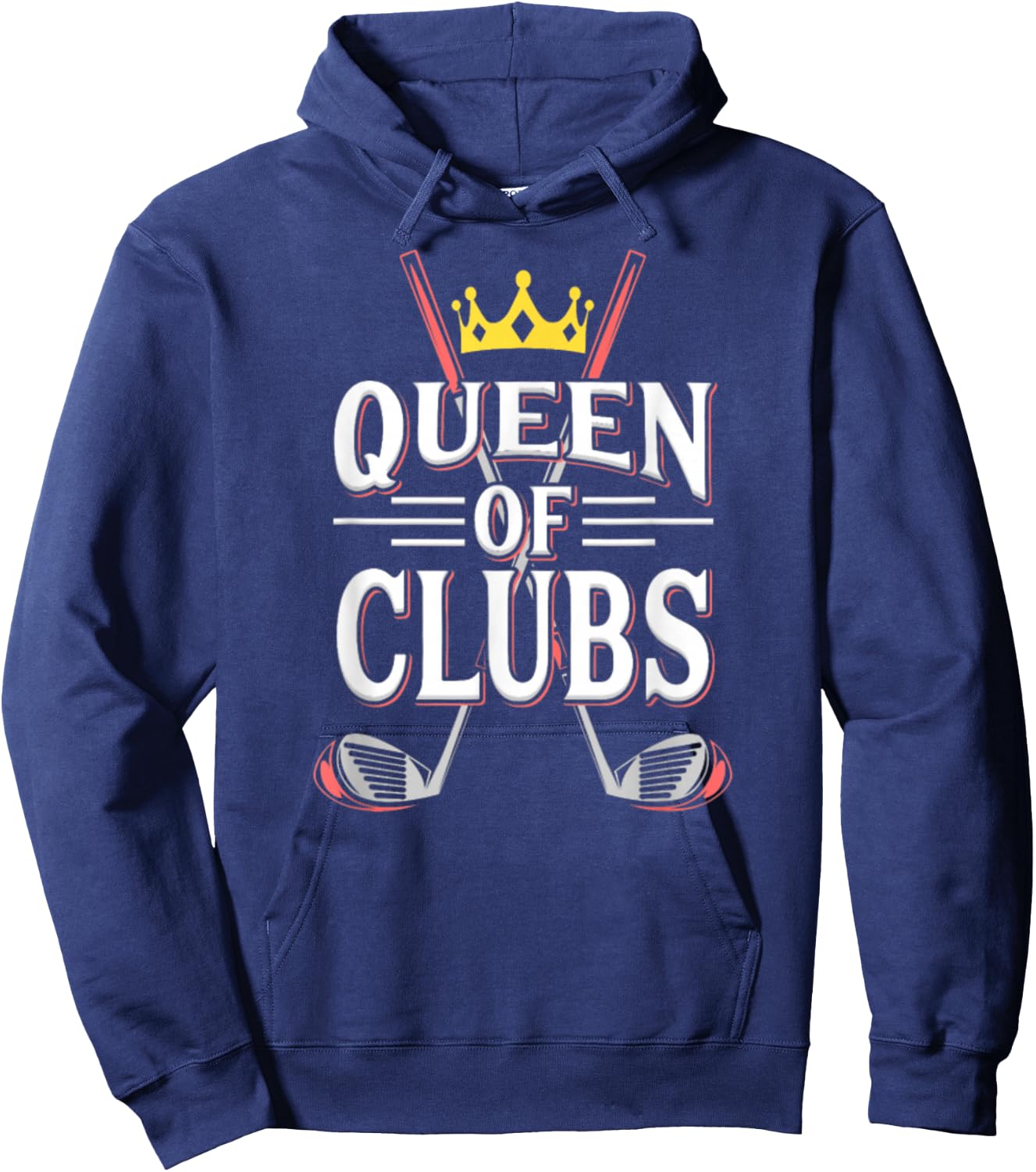 Queen Of Golf Club Hoodie - Hoodie | Navy