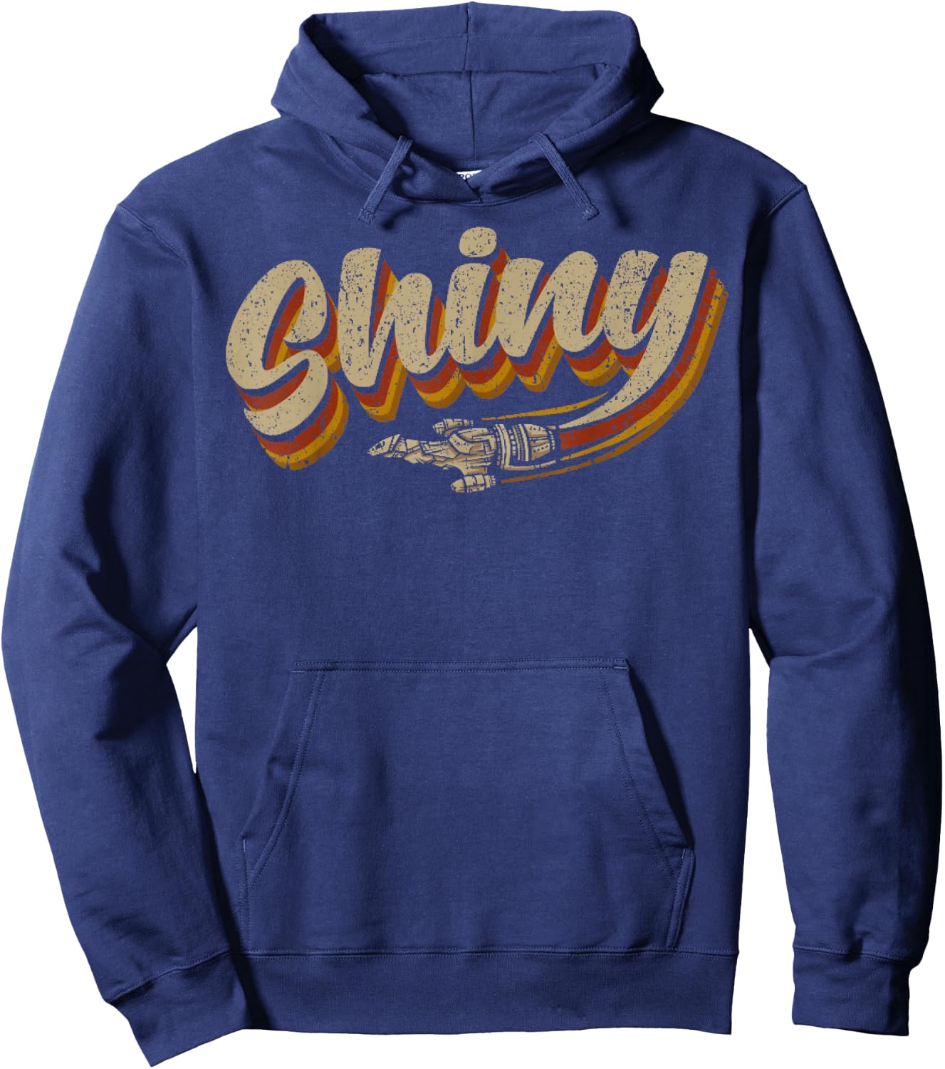Vintage Shiny Since 2002 Firefly Serenity Hoodie - Hoodie | Navy