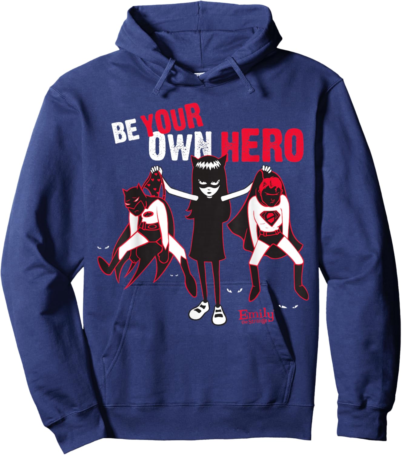 Be Your Own Hero Hoodie - Hoodie | Navy