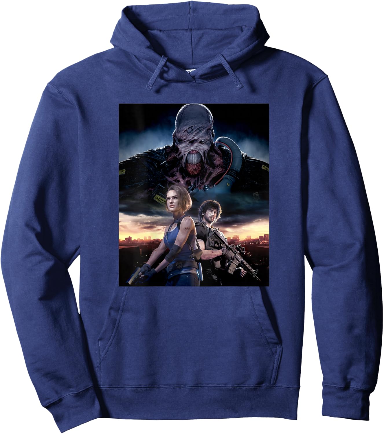 Resident Evil 3 Main Art BP Hoodie - Hoodie | Navy