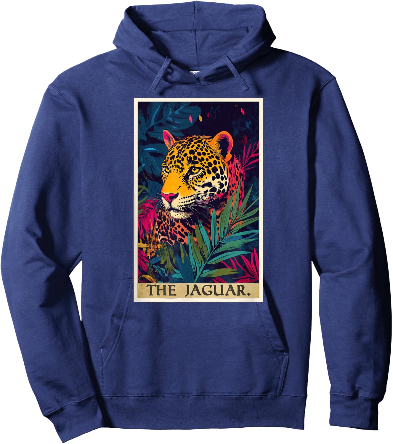 Jaguar Animal Hoodie - Hoodie | Navy